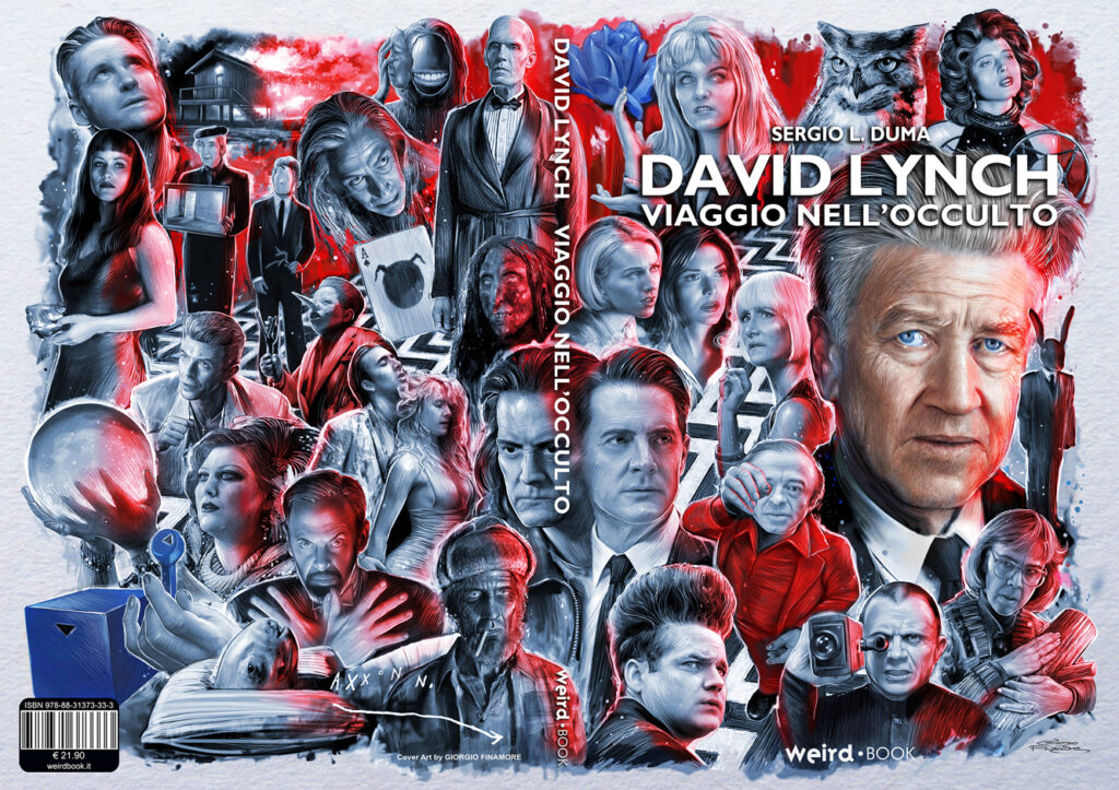 DAVID LYNCH Viaggio nellocculto WeirdBook Cover Art by Giorgio Finamore 2020