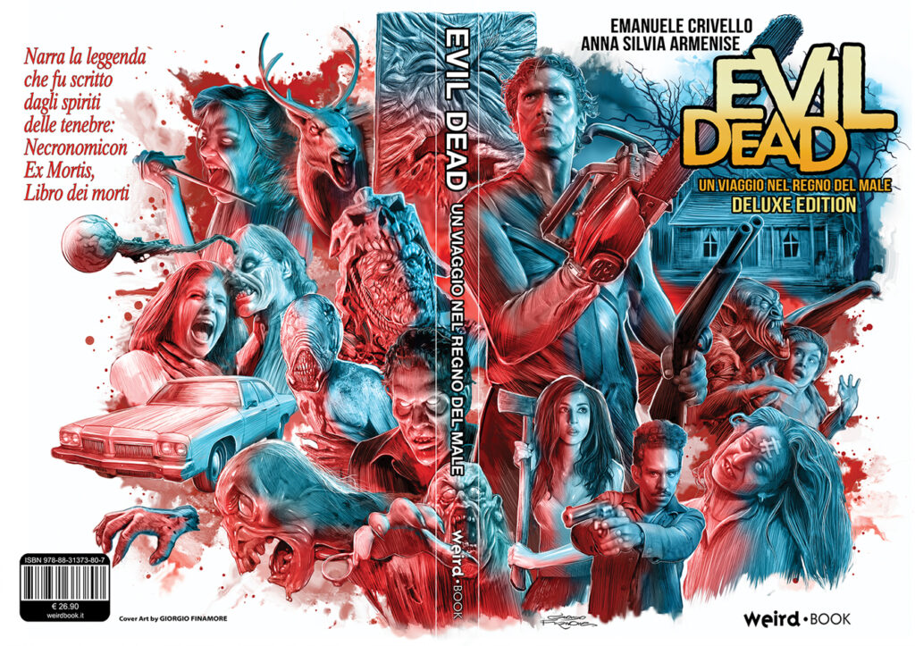 EVIL DEAD Un viaggio nel regno del Male WeirdBook Cover Art by Giorgio Finamore 2022