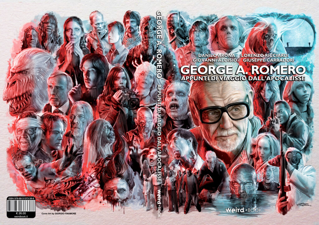 GEORGE A ROMERO WeirdBook Cover Art by Giorgio Finamore 2021