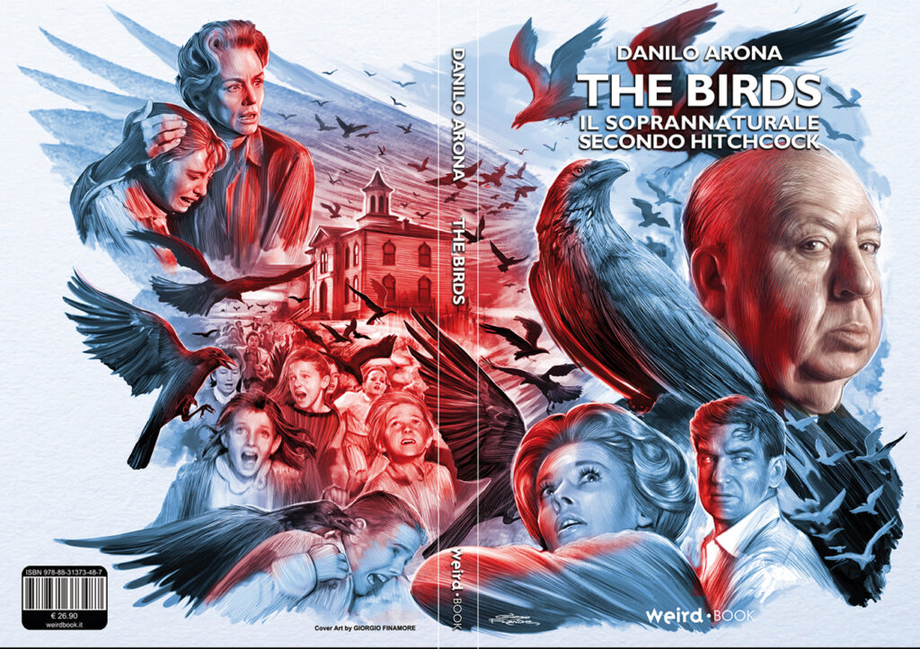 THE BIRDS Il soprannaturale secondo Hitchcock WeirdBook Cover Art by Giorgio Finamore 2021